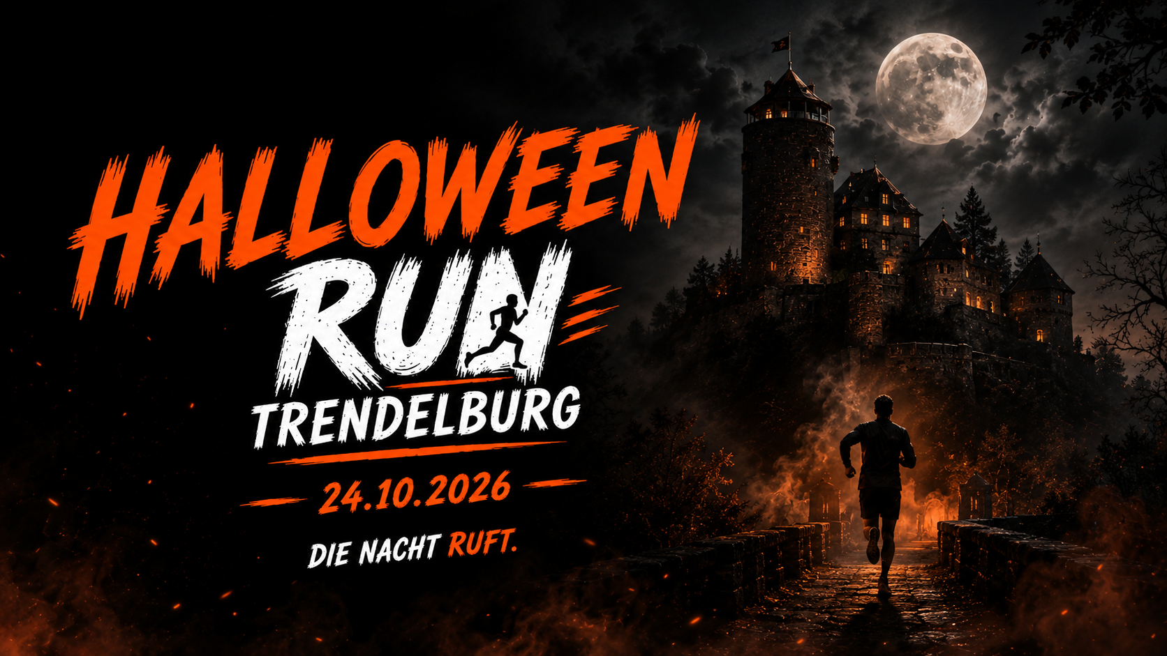 Halloween Run Trendelburg Banner 2026
